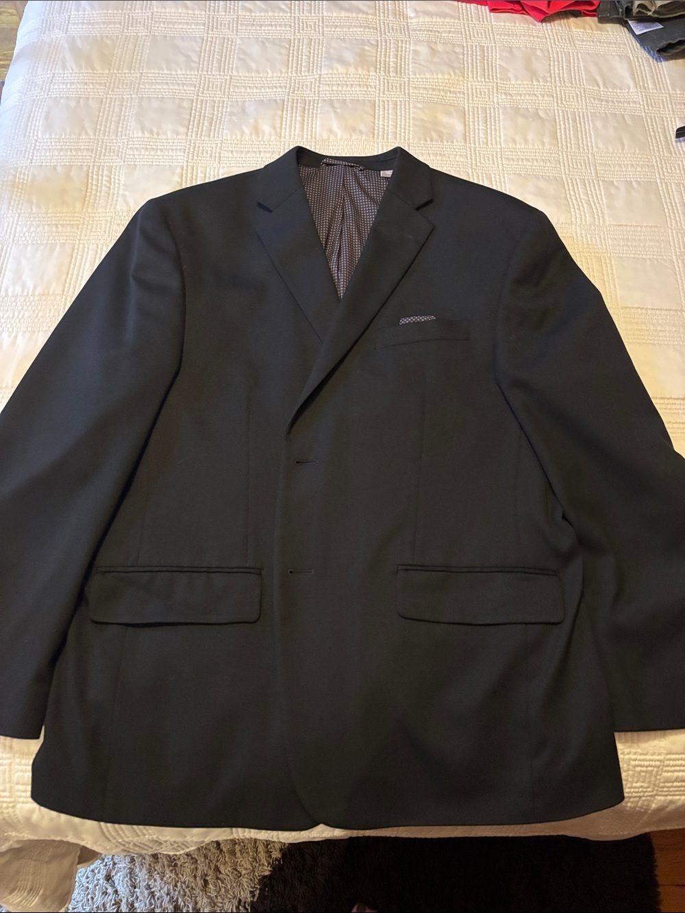 Men's Michael Kors Black Suit Blazer - Classic Single-Breasted